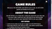 Game Rules , About The Game , Hot Offers