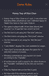 Game Rules