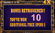 Bonus Retriggered , You've Won Additional Free Spins